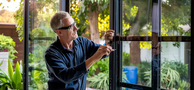 Replacing Sliding Door Lock San Carlos